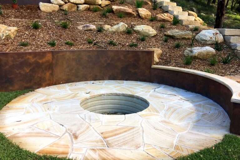 sandstone crazy pave