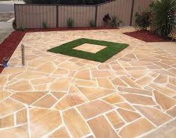 sandstone crazy pavers