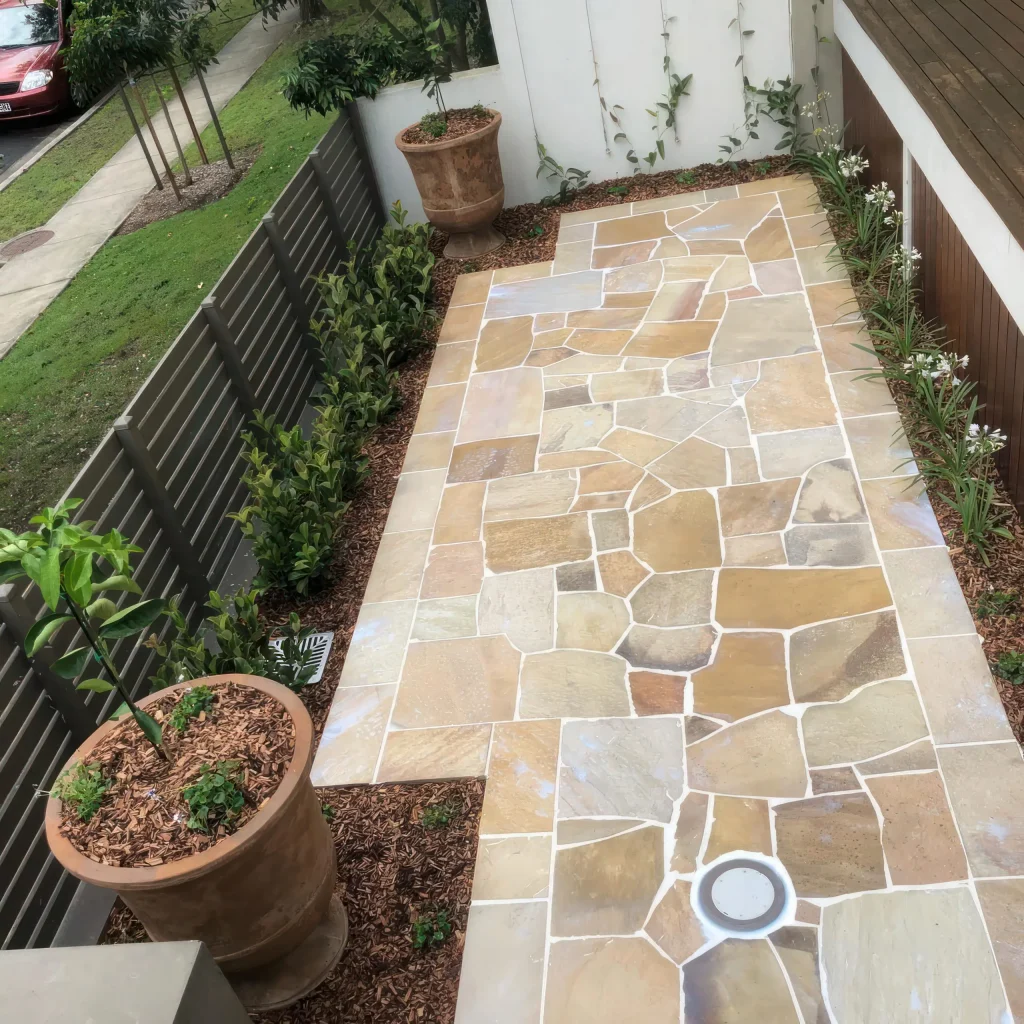 sandstone crazy pave benefits